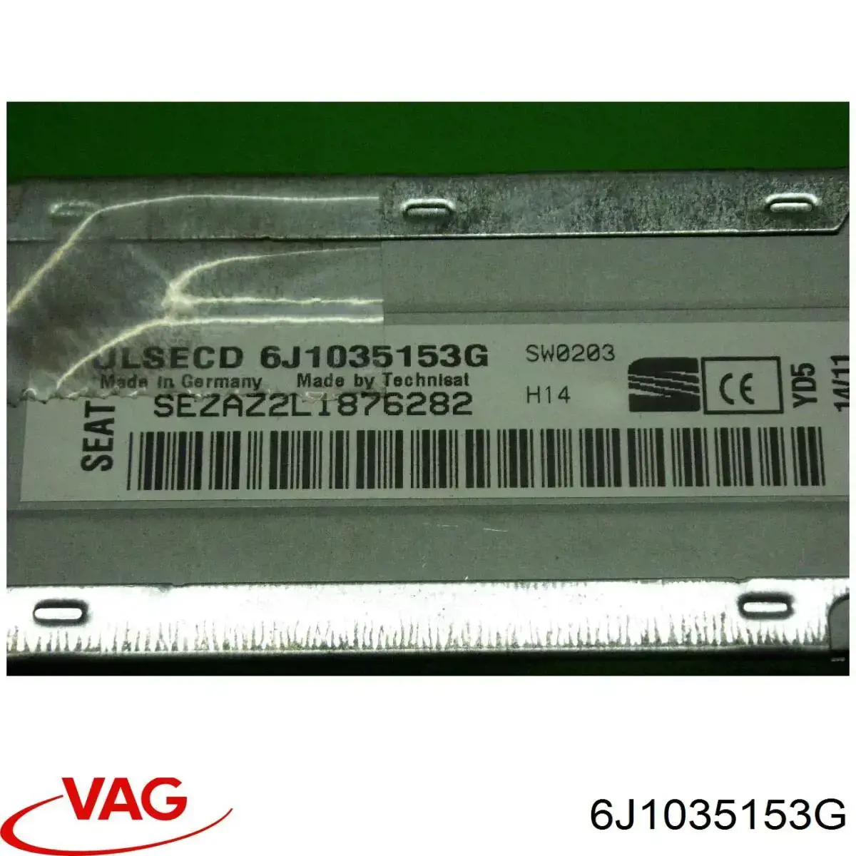 Radio AM/FM VAG 6J1035153G precio, desde 62,44 EUR