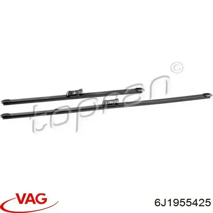 Escobilla del limpiaparabrisas del lado del conductor VAG 6J1955425 precio, desde 20,36 EUR