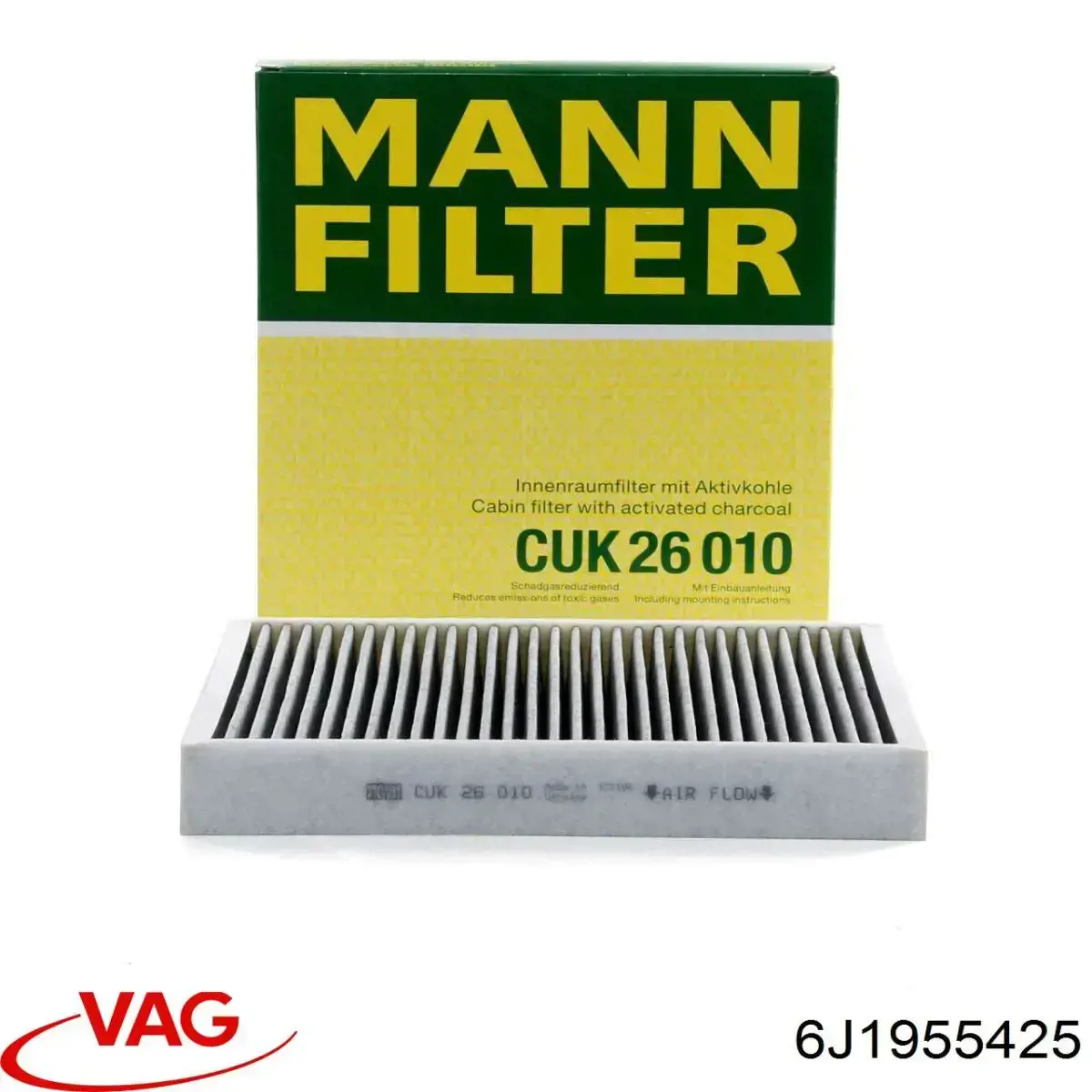 Escobilla del limpiaparabrisas del lado del conductor VAG 6J1955425 precio, desde 20,36 EUR