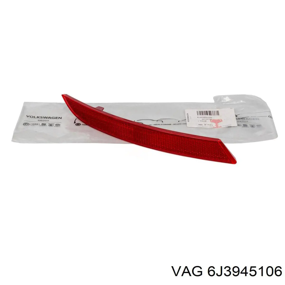 Comprar 6J3945106 VAG Reflector del parachoques trasero derecho