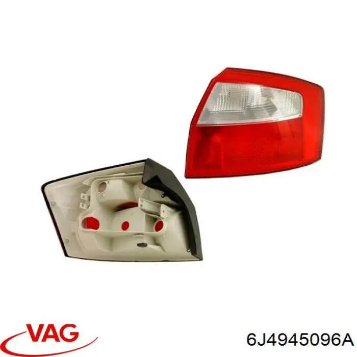 Piloto trasero derecho 6J4945096B VAG