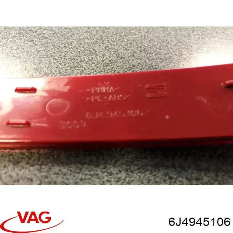 Deflector parachoques trasero derecho VAG 6J4945106 precio, desde 14,17 EUR