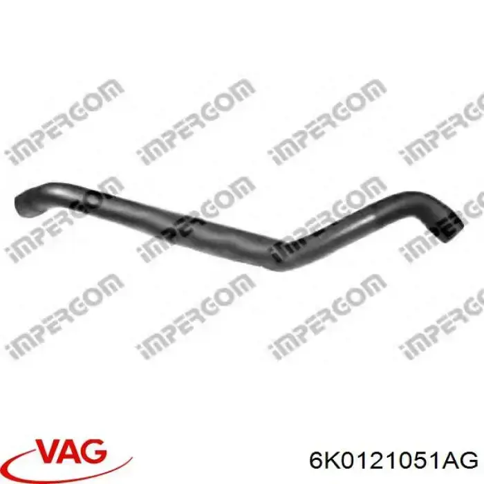 Manguera inferior del radiador VAG 6K0121051AG precio, desde 20,60 EUR