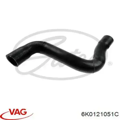 Comprar 6K0121051C VAG Manguera inferior del radiador