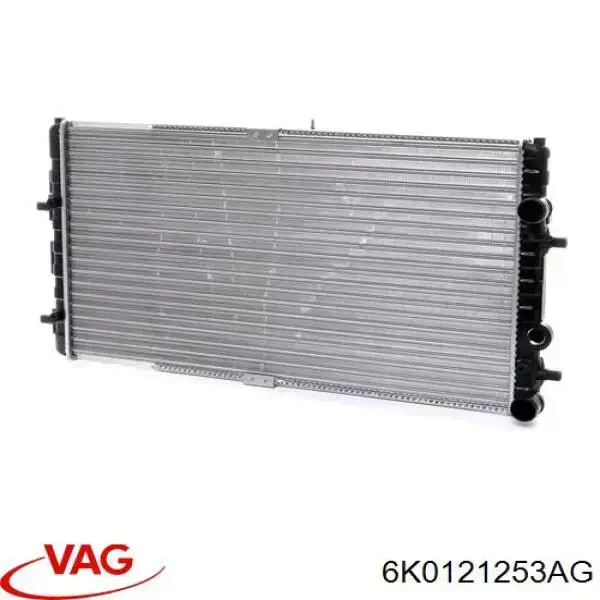 Radiador 6K0121253RG VAG