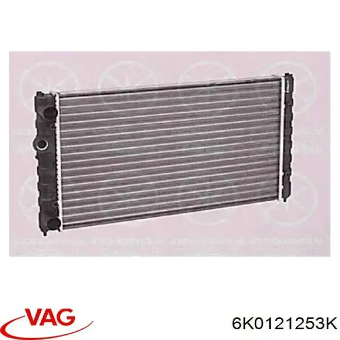 6K0121253K VAG radiador refrigeración del motor