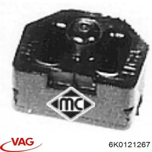 Soporte superior de radiador VAG 6K0121267 precio, desde 3,01 EUR