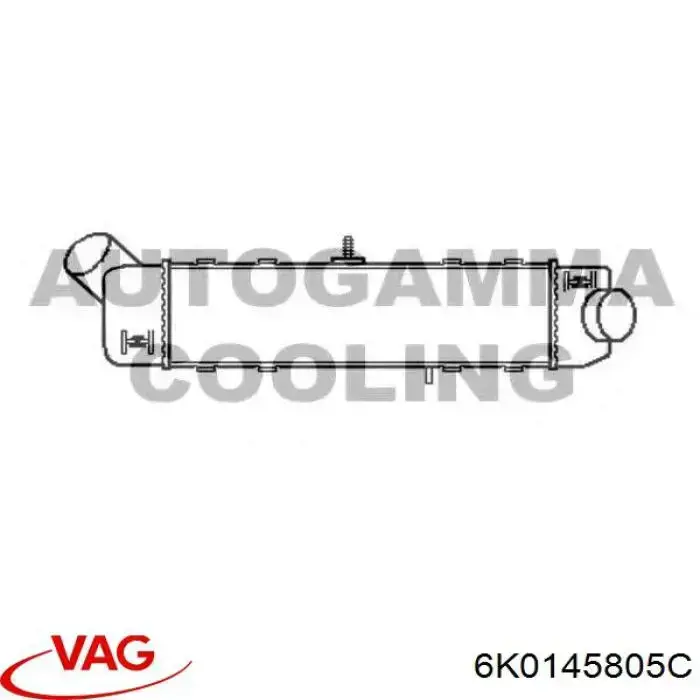 Comprar 6K0145805C VAG Turbo intercooler
