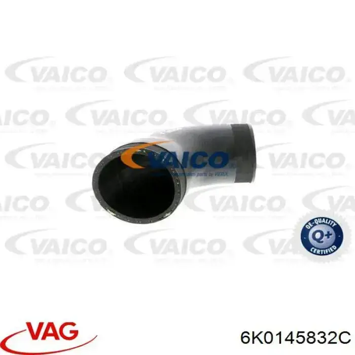 6K0145832C VAG tubo flexible de aire de sobrealimentación inferior izquierdo