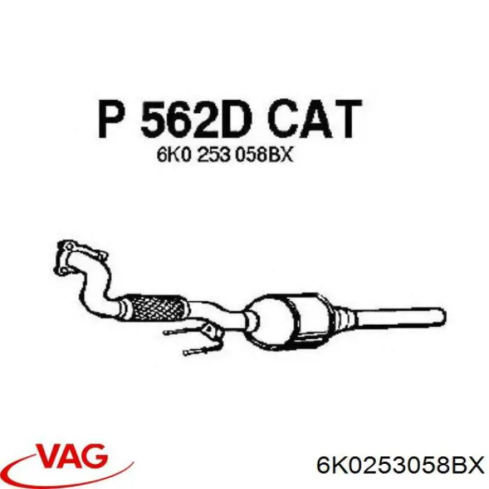 6K0253058BX VAG