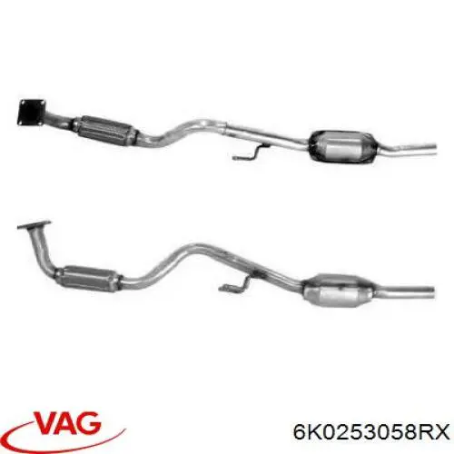 Catalizador VAG 6K0253058RX precio, desde 241,48 EUR