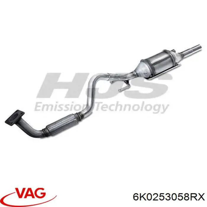 Comprar 6K0253058RX VAG Catalizador