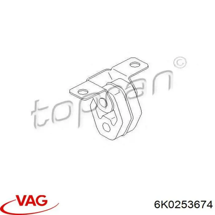 VAG 6K0253674 precio, desde 5,10 EUR