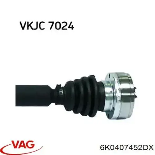 Semieje delantero derecho VAG 6K0407452DX precio, desde 66,61 EUR