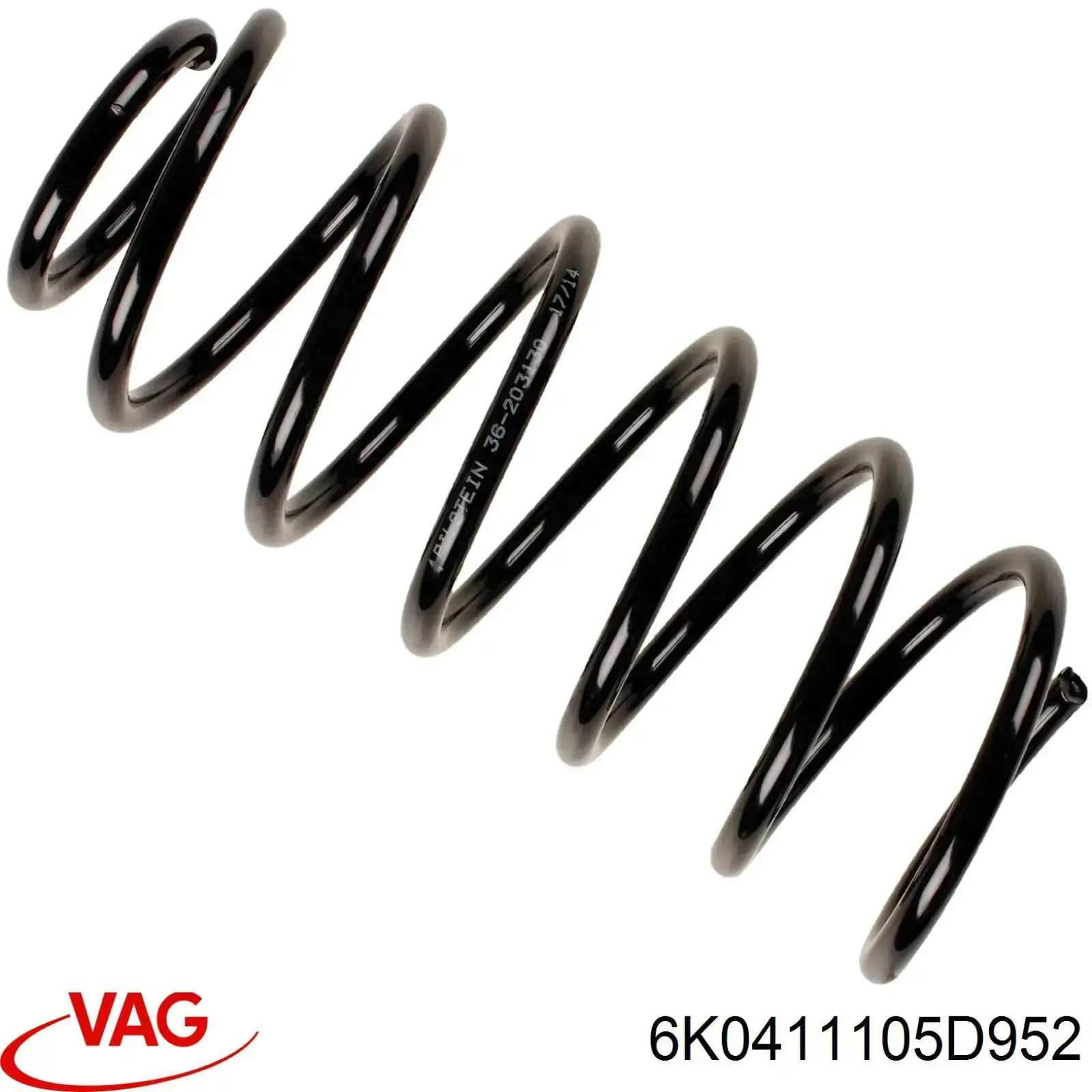Muelle delantero VAG 6K0411105E955 precio, desde 49,37 EUR
