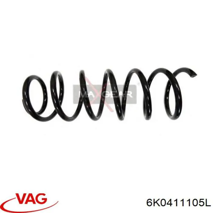 6K0411105L VAG Muelle delantero