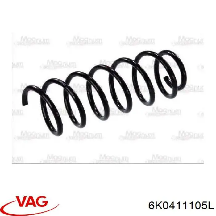 Comprar 6K0411105L VAG Muelle delantero