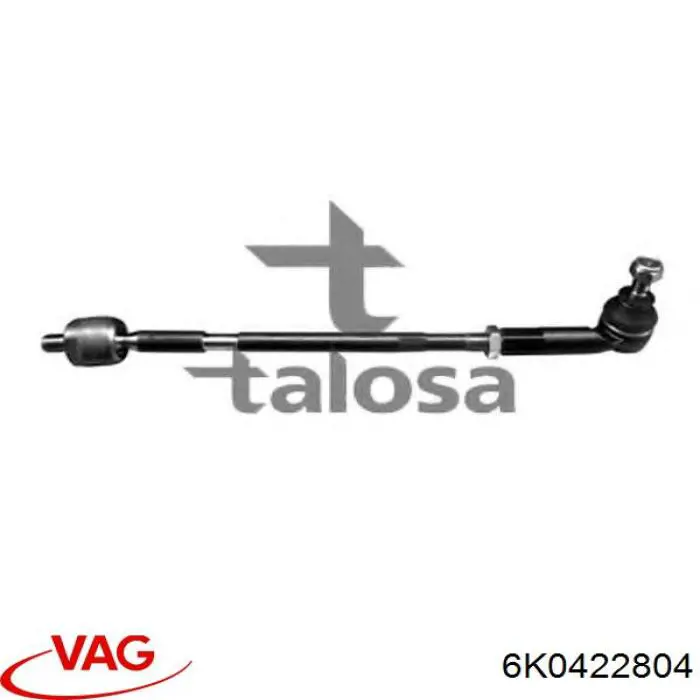Barra de dirección completa derecha VAG 6K0422804 precio, desde 28,68 EUR