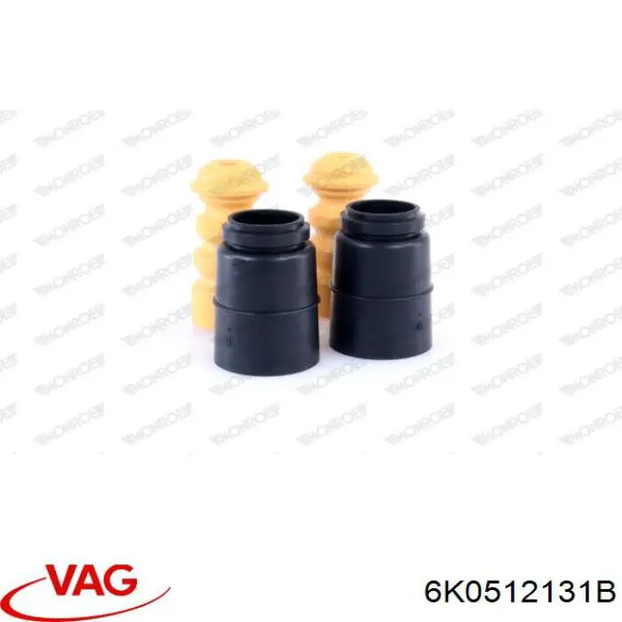 Tope de amortiguador trasero 6K0512131B VAG