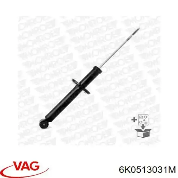 Amortiguador trasero VAG 6K0513031M precio, desde 37,57 EUR
