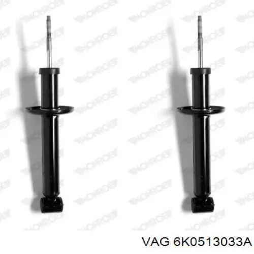 6K0513033A VAG Amortiguadores posteriores