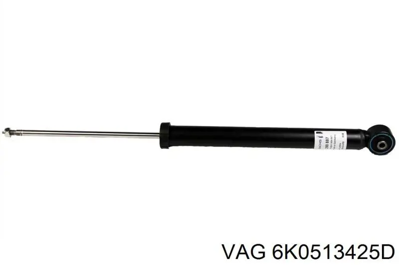 Caperuza protectora/fuelle, amortiguador trasero  VAG 6K0513425D
