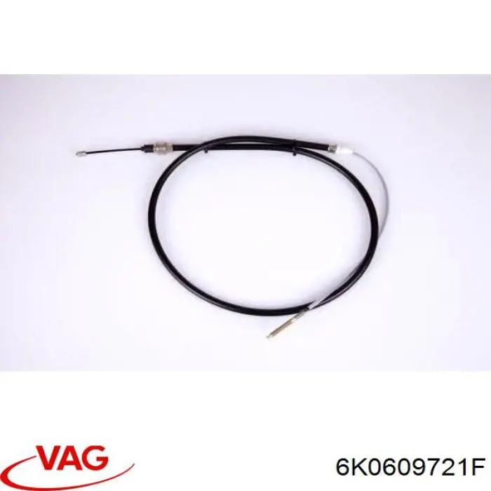 6K0609721F VAG cable de freno de mano trasero derecho/izquierdo