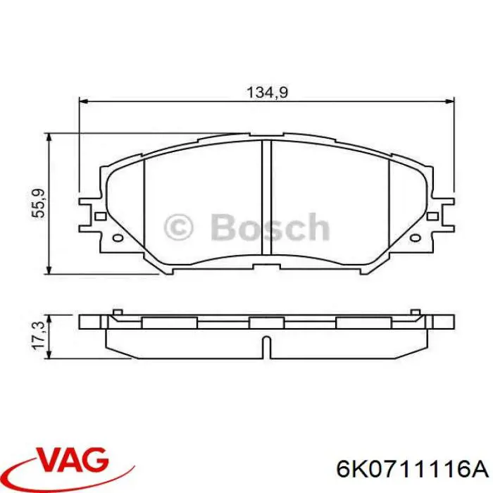 Comprar 6K0711116A VAG 