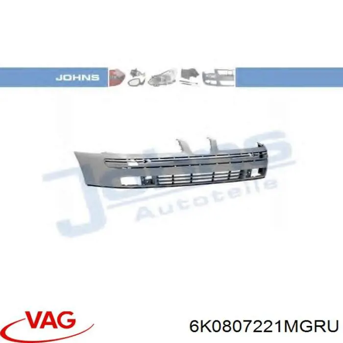 Parachoques delantero VAG 6K0807221MGRU precio, desde 90,37 EUR