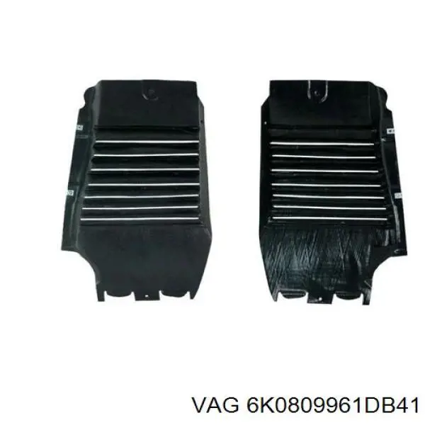 Comprar 6K0809961DB41 VAG Guardalodos interior izquierdo, guardafango delantero