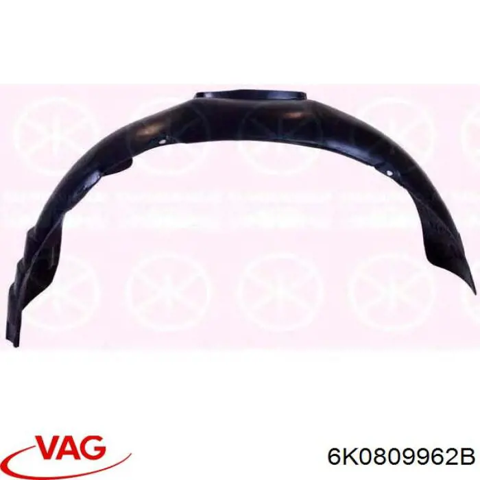 Guardabarros interior derecho, aleta delantera VAG 6K0809962B precio, desde 27,43 EUR