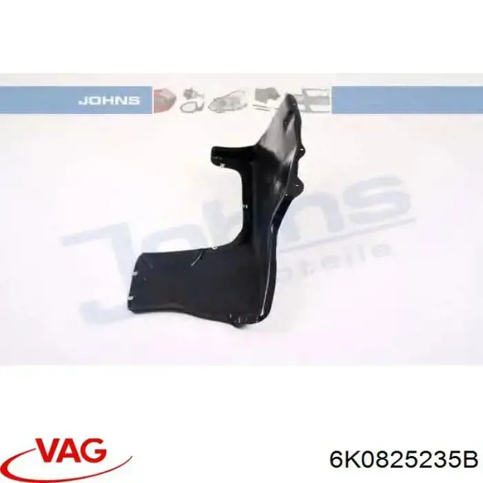 6K0825235B VAG Protector antiempotramiento del motor delantera