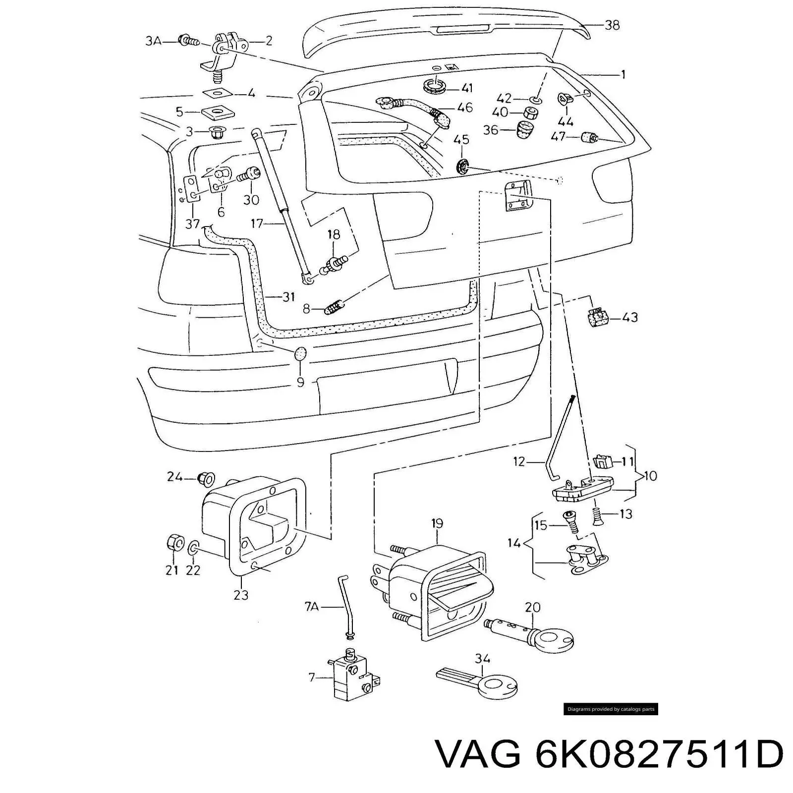 6K0827511B VAG 