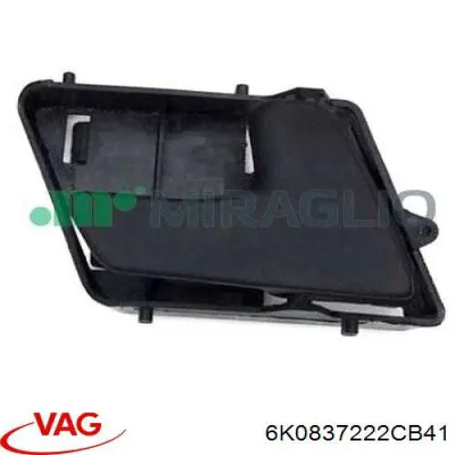 Manija interior derecha delantera/trasera de puerta VAG 6K0837222CB41 precio, desde 21,33 EUR