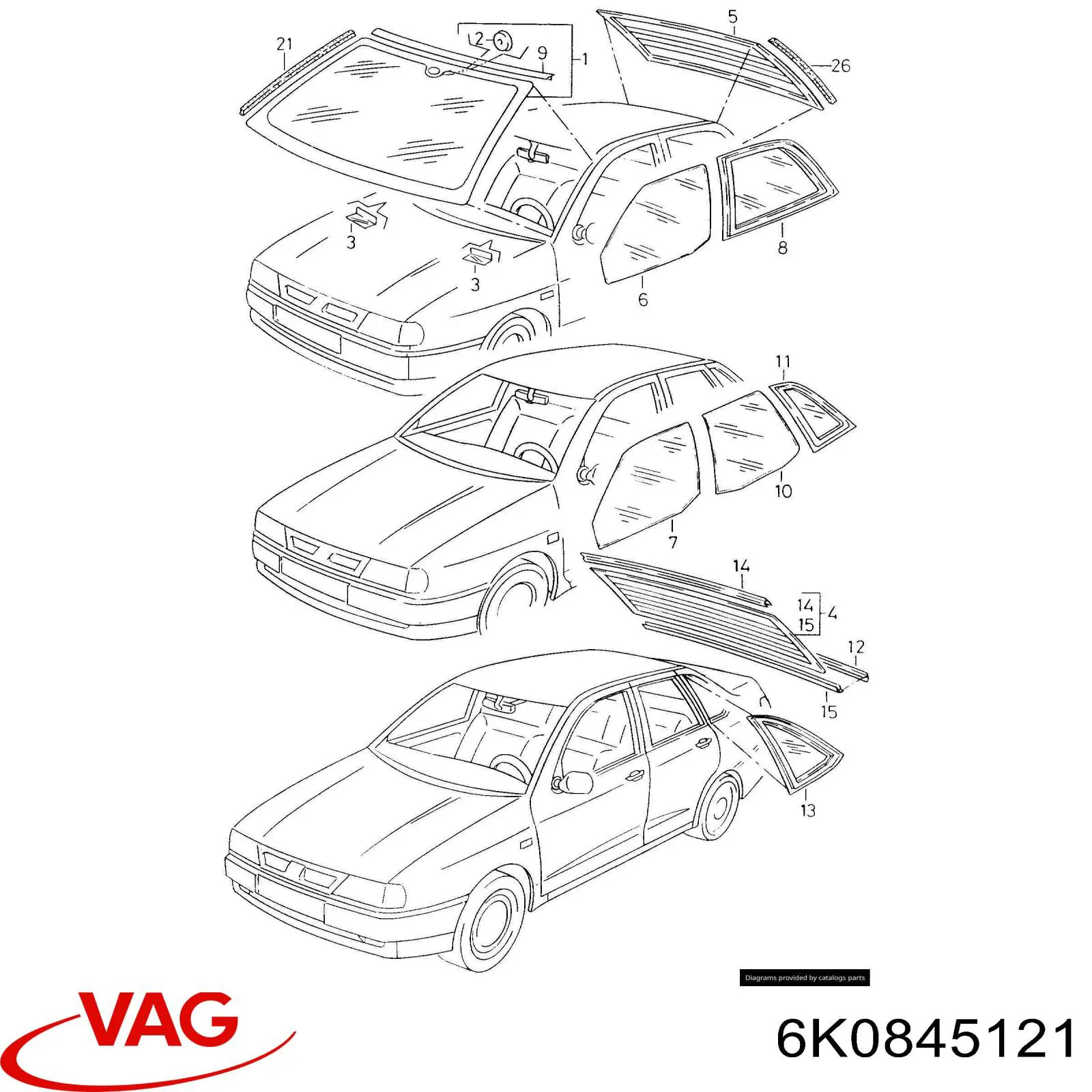 6K0845121 VAG