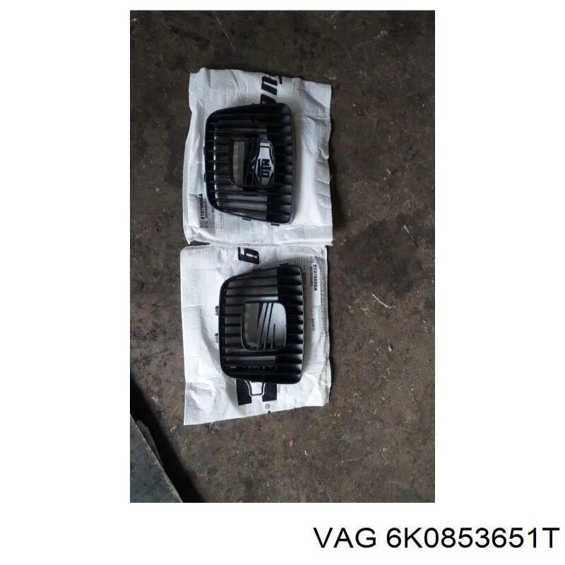 6K0853651T VAG rejilla de radiador