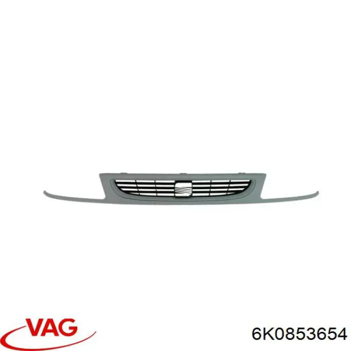 6K0853654 VAG Aleta delantera izquierda