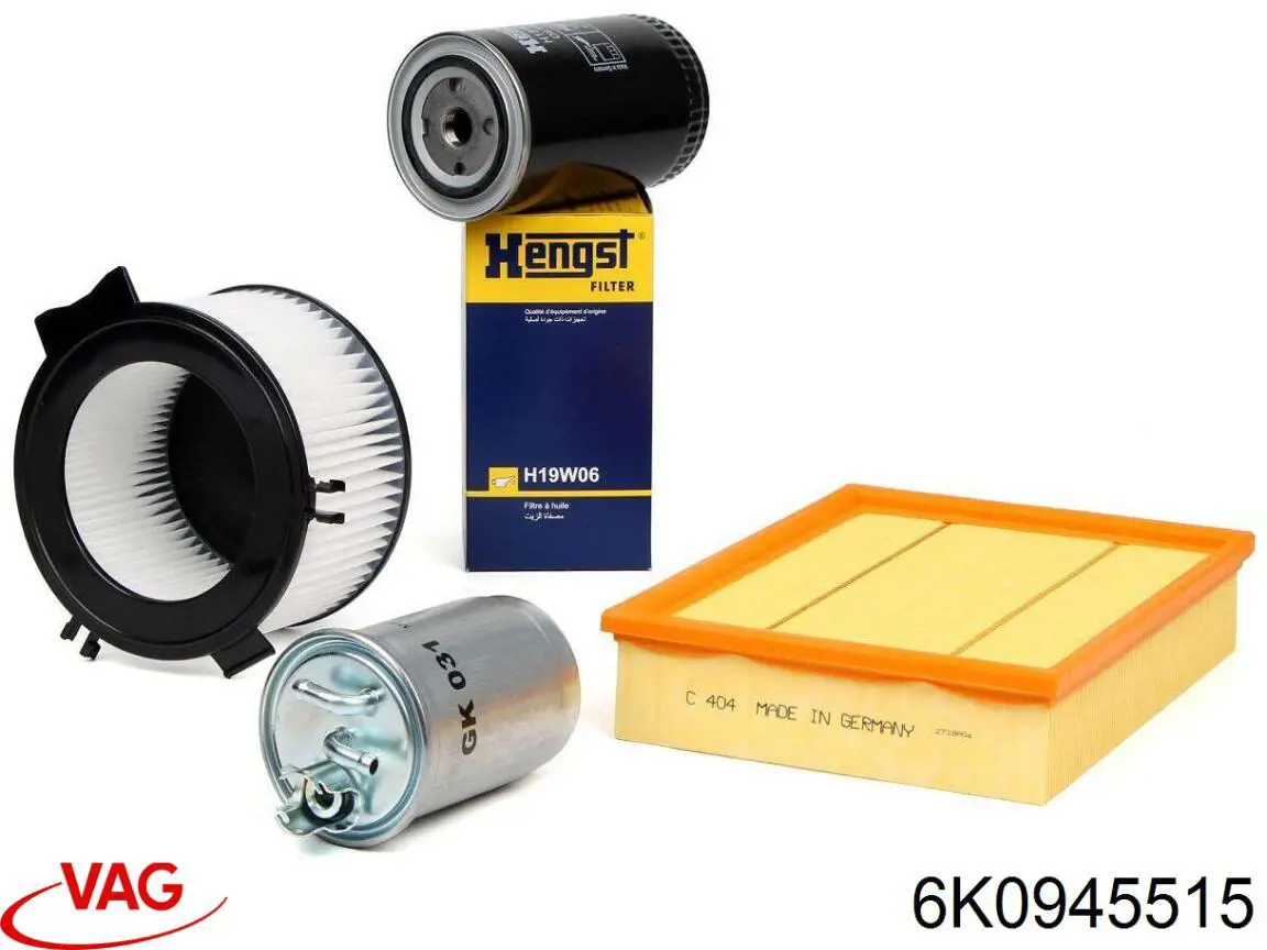 6K0945515 VAG Interruptor luces de freno