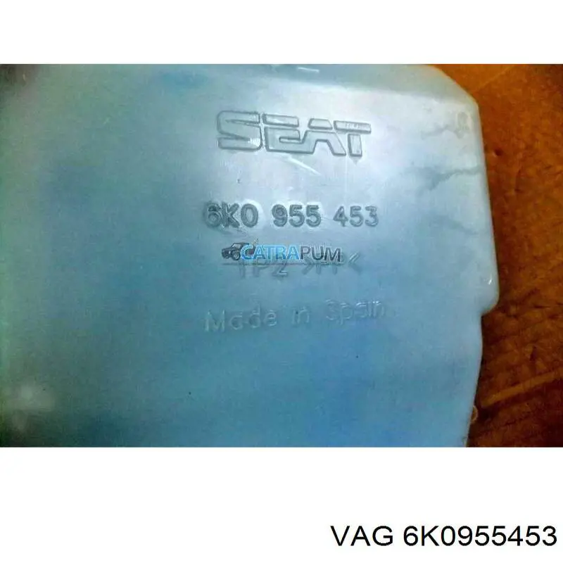 Deposito de agua de limpiaparabrisas VAG 6K0955453