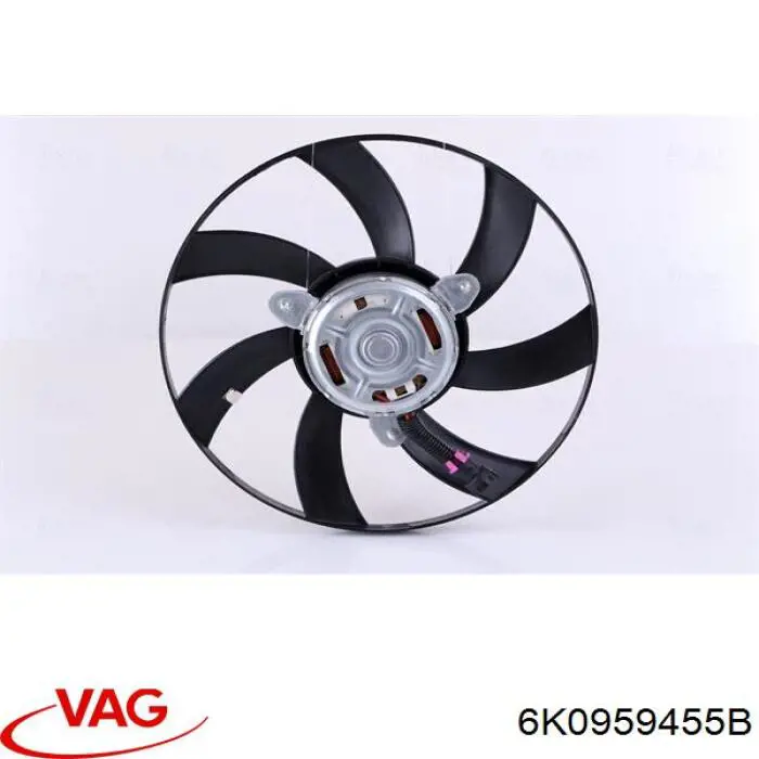 Motor eléctrico, ventilador del radiador  VAG 6K0959455B precio, desde 52,30 EUR