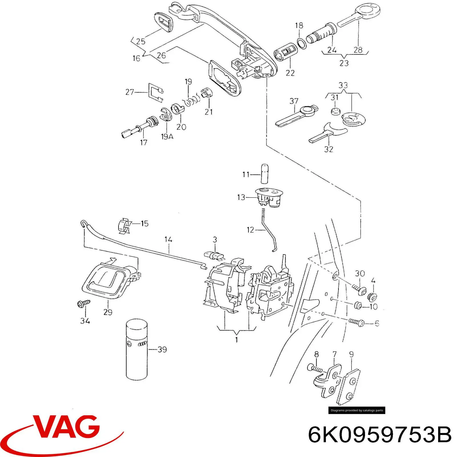  VAG 6K0959753B precio, desde 43,56 EUR
