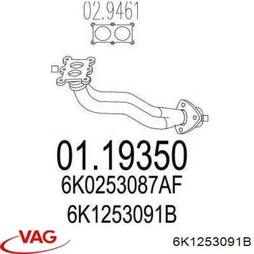 6K1253091B VAG