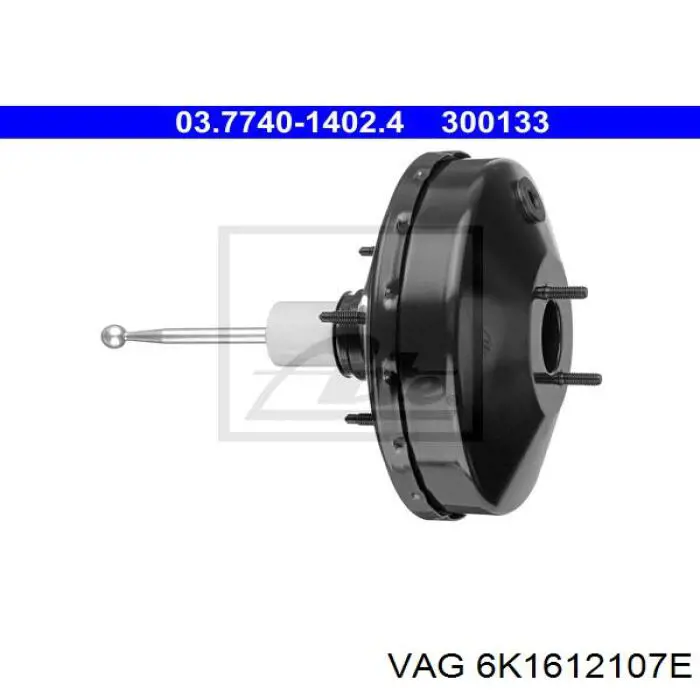 Comprar 6K1612107E VAG Servofreno
