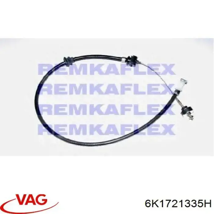6K1721335H VAG cable de embrague