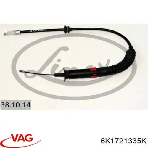 Comprar 6K1721335K VAG Cable de embrague