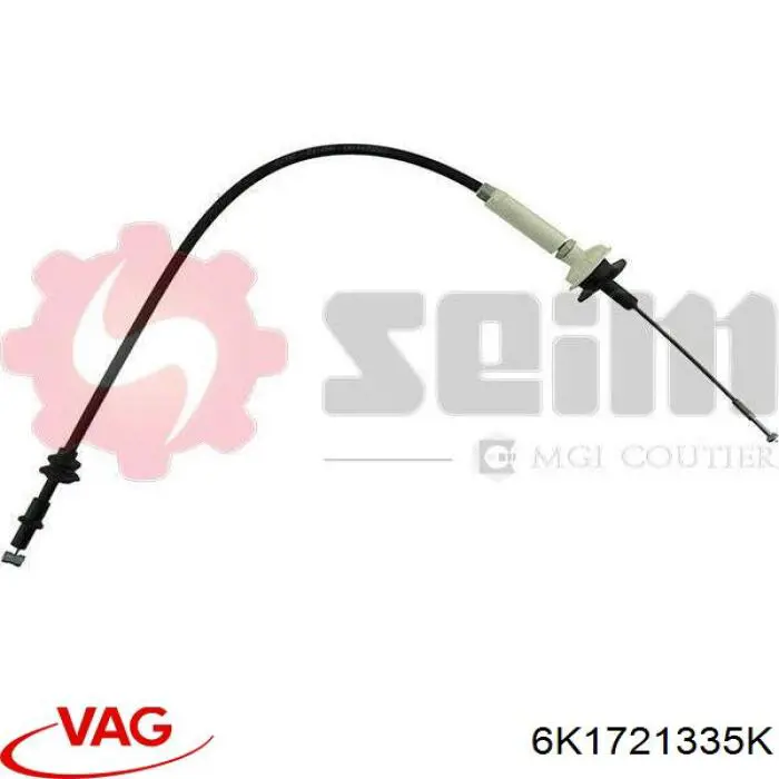 Cable de embrague VAG 6K1721335K precio, desde 12,68 EUR