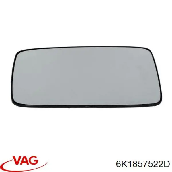 Cristal de espejo retrovisor derecho VAG 6K1857522D precio, desde 7,49 EUR