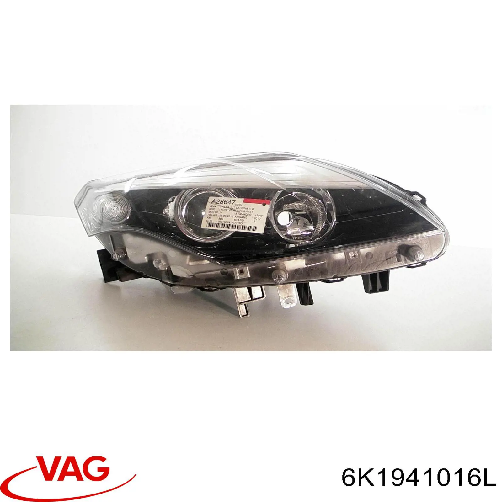 6K1941016L VAG Luz derecha