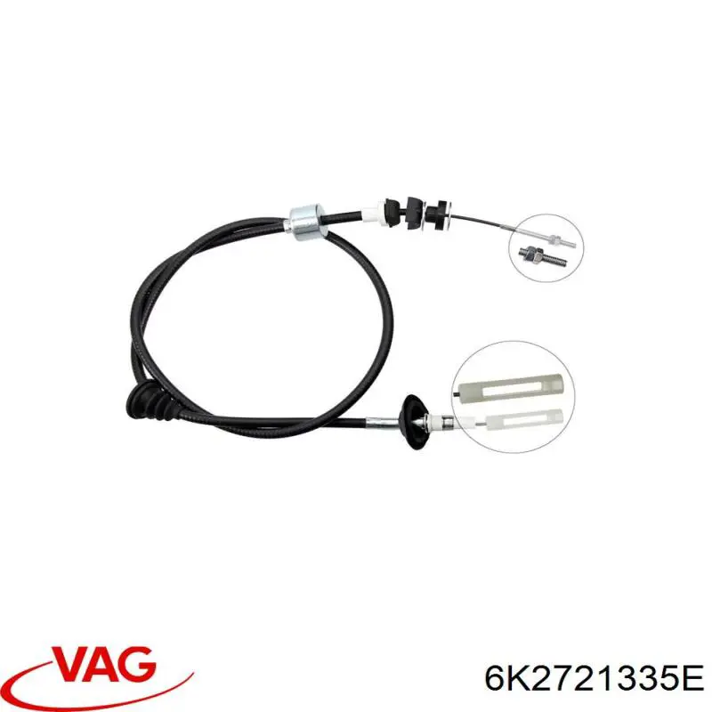 Cable de embrague VAG 6K2721335E precio, desde 17,70 EUR