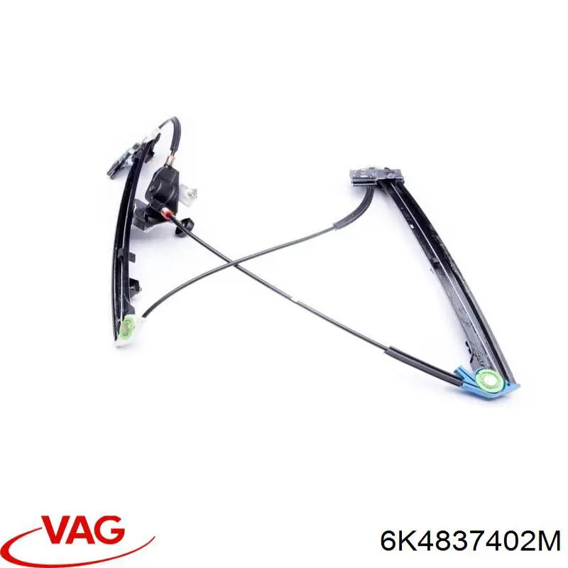 Mecanismo de elevalunas delantero derecha VAG 6K4837402M precio, desde 45,27 EUR